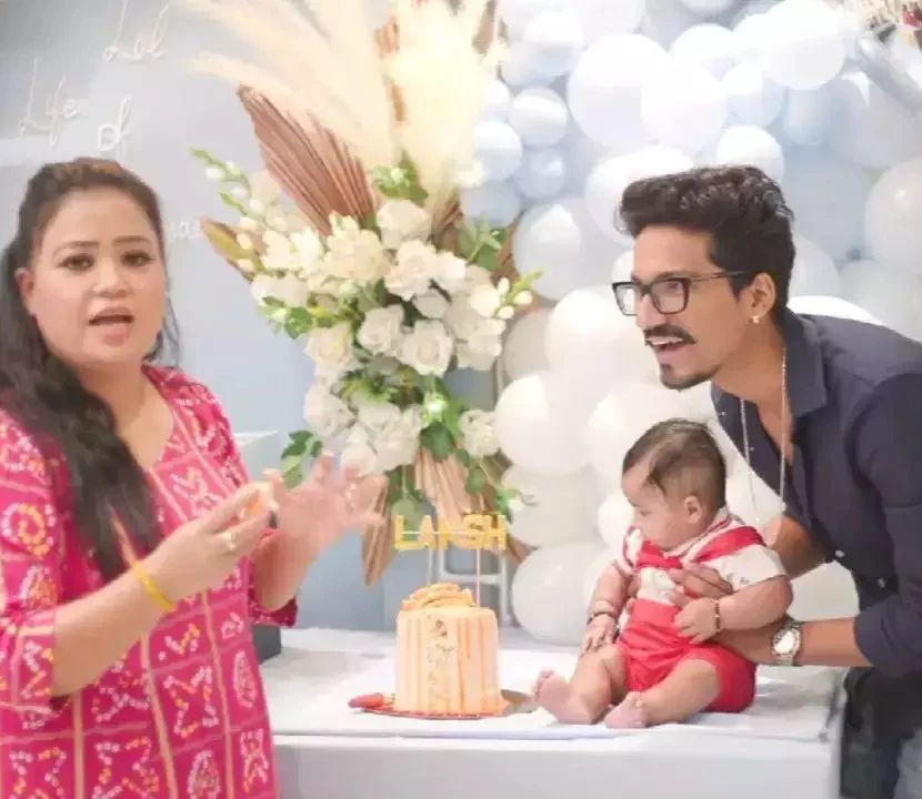 Bharti Singh ने कर दी बेटे की मुंह दिखाई, फोटो देख आप भी कहेंगे- गोला तो सच में गोल-मटोल है