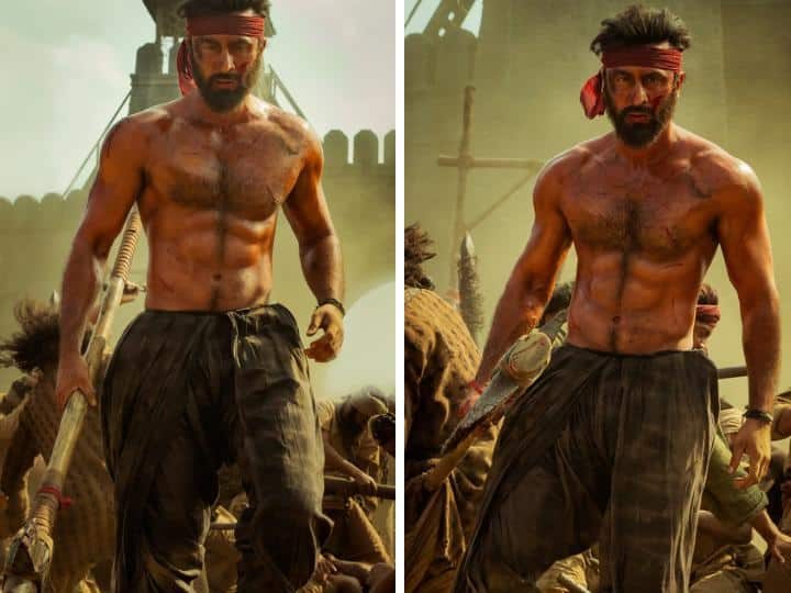 Ranbir Kapoor Body Transformation for Shamshera Movie Watch Video Here Ranbir Kapoor Transformation: आसान नहीं था रणबीर कपूर के लिए शमशेरा बनना, घंटों वर्कआउट और डाइट से बनाई सॉलिड बॉडी