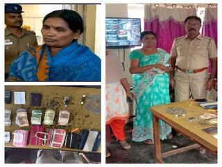 The woman involved in the chain snatch  was arrested with the help of CCTV in dharmapuri தருமபுரி : தொடர் சையின் பறிப்பில்  ஈடுபட்ட பெண்.. போலீஸிடம் சிக்கியது எப்படி..?