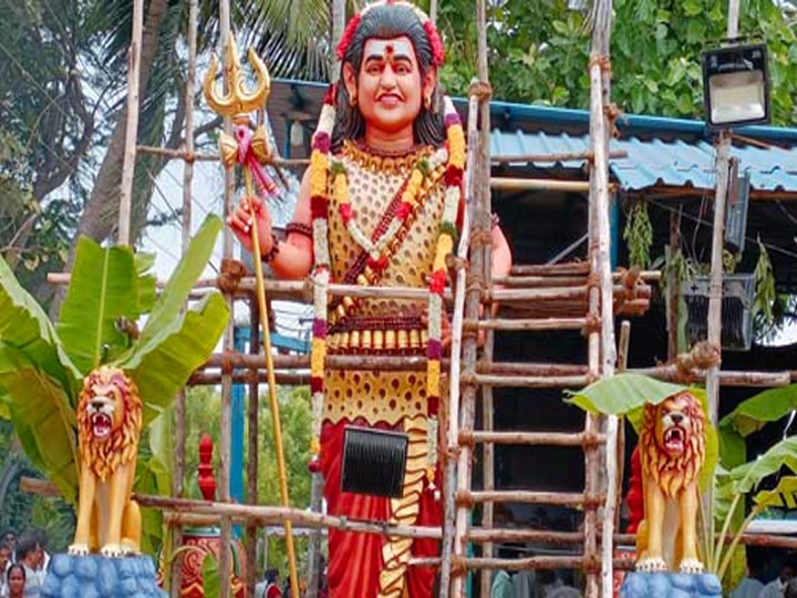 Nithyananda Statue : நித்தியானந்தாவிற்கு 18 அடி உயர சிலை வைத்து கும்பாபிஷேகம்..அதிர்ச்சியில் உறைந்து நின்ற மக்கள்..