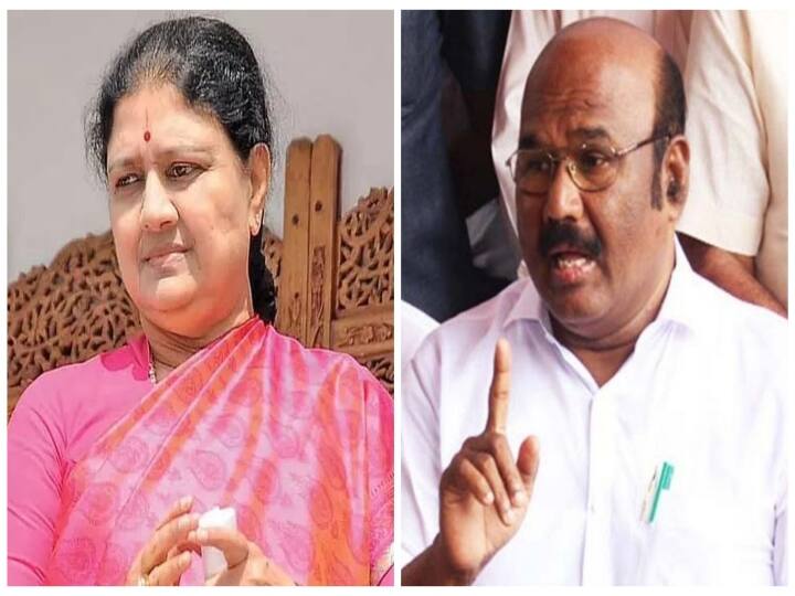 jayakumar said sasikala dont have rights to talk admk issues Jayakumar On Sasikala : சசிகலா அதிமுகவிற்கு தொடர்பில்லாதவர், அவர் கருத்துக்கு பதில் தேவையா..? ஜெயக்குமார் பேட்டி!