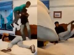 Watch Video : பிரதமர் படுக்கையில் அதிரடியாக நடந்த மல்யுத்தம்... வெளியான வைரல் வீடியோ..!