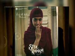 Rashmika Mandanna : लाल रंगाचा हिजाब परिधान करून रश्मिका मंदनाने दिल्या ईदच्या शुभेच्छा! फोटोमागे दडलंय खास कारण!