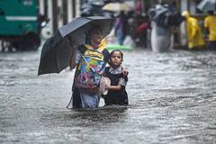 રસ્તાઓ પર તરતા લોકો અને પ્રાણીઓ, પાણીમાં ડૂબી ગયા વાહનો... મહારાષ્ટ્રથી લઈને ગુજરાત સુધી પૂરમાં હાહાકાર, જુઓ તસવીરો