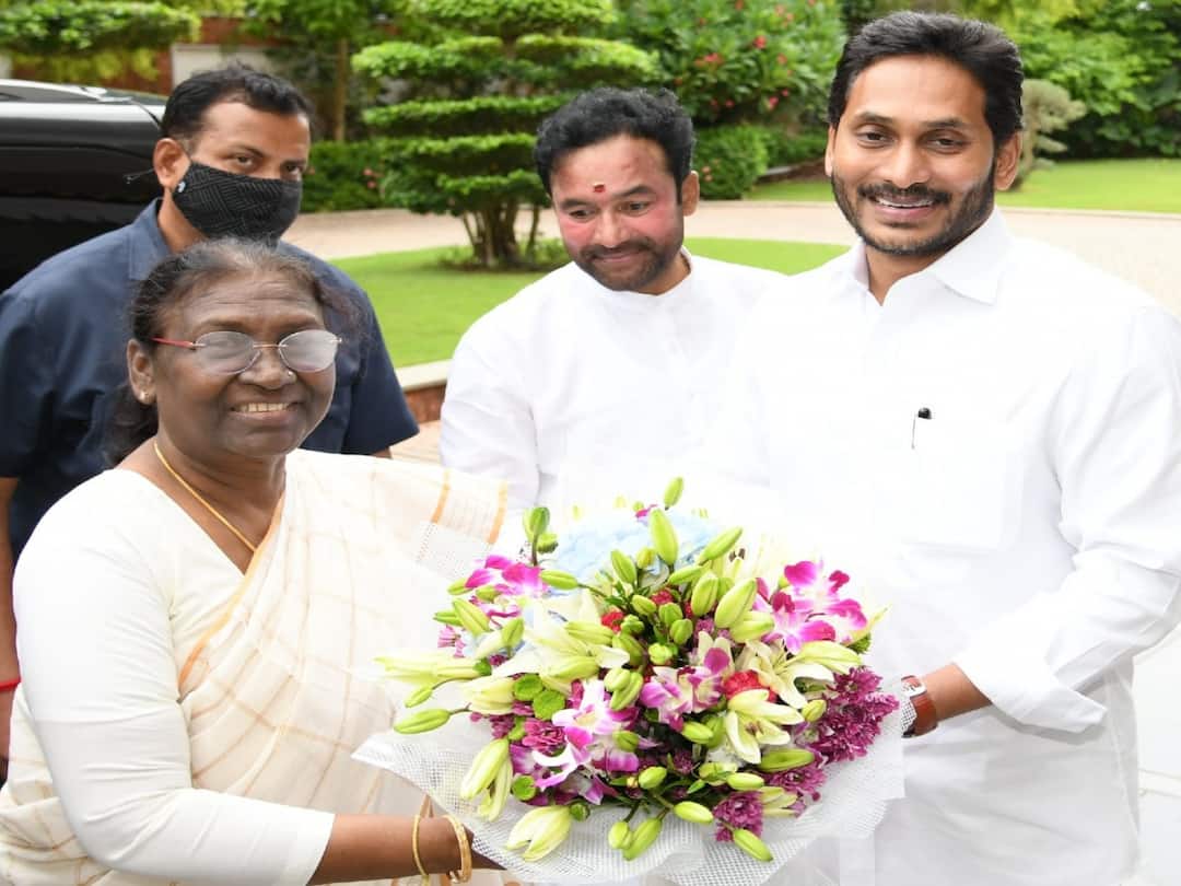 Amaravati NDA Presidential condidate Draupadi murmu met cm jagan tdp ...