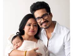 Bharti Singh : भारती सिंह आणि हर्ष लिंबाचियाने लेकासोबत केलं फोटोशूट; पाहा फोटो!