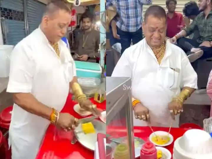 Indore News: This uncle sells fluids with 2 kg of gold, the video caused a stir on the internet Indore News : 2 ਕਿਲੋ ਸੋਨਾ ਪਾ ਕੇ ਫਲੂਦਾ ਵੇਚਦੇ ਹਨ ਇਹ ਅੰਕਲ, ਵੀਡੀਓ ਨੇ ਇੰਟਰਨੈੱਟ 'ਤੇ ਮਚਾਇਆ ਤਹਲਕਾ
