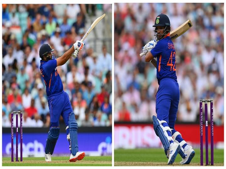 IND vs ENG 1st ODI 5000 Runs ODI Partnership Rohit Sharma Shikhar Dhawan 2nd Pair after Sachin Ganguly duo IND vs ENG 1st ODI: ரோகித்சர்மா - ஷிகர்தவான் ஜோடி புதிய சாதனை...! 5 ஆயிரம் ரன்களை கடந்து அசத்தல்..!