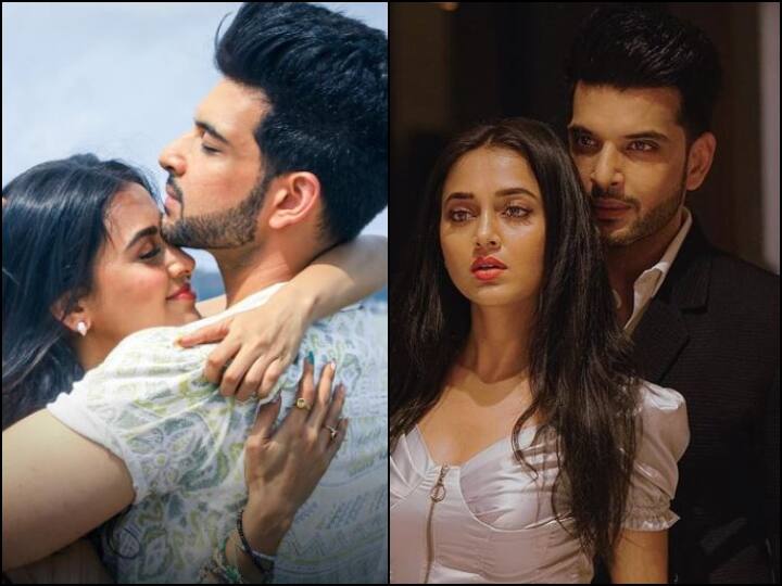 Karan Kundrra and Tejasswi Prakash share their music album Baarish Aayi Hai Teaser Karan Kundrra और Tejasswi Prakash के म्यूजिक वीडियो ‘बारिश आई है’ का टीजर जारी, फैंस को पसंद आ रही कपल की केमिस्ट्री