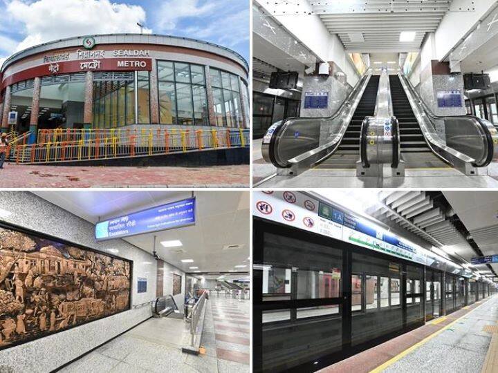 Kolkata News: Sealdah metro train  Commercial run  will start from Thursday, will be able to 21 Minutes travel for just 20 rupees Sealdah Metro Station: सियालदह मेट्रो ट्रेन का कमर्शियल रन गुरुवार से, यात्री सिर्फ 20 रुपये में कर सकेंगे 21 मिनट का सफर