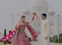 In Pics: शादी के बाद पत्नी Payal के साथ प्यार की निशानी ताजमहल पहुंचे Sangram Singh, सोशल मीडिया पर शेयर रोमांटिक तस्वीरें