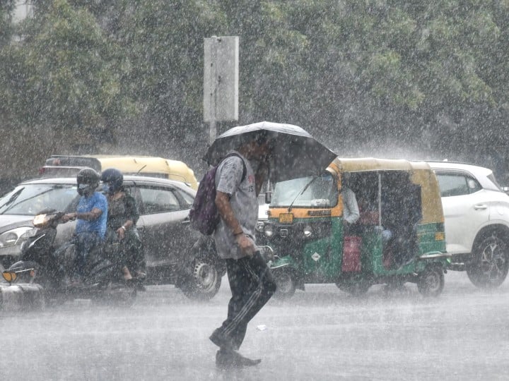 Maharashtra Rain Update Red Alert issued in Palghar Pune Gadchiroli Know the rainfall conditions across the state Maharashtra Rain Update : राज्यभर पावसाची दमदार हजेरी, पालघर, पुणे, गडचिरोलीमध्ये रेड अलर्ट जारी; जाणून घ्या राज्यभरातील पावसाची स्थिती