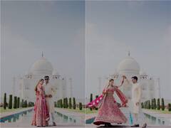 Payal Sangram Pics: शादी के बाद ताजमहल के दीदार के लिए गए पायल रोहतगी-संग्राम सिंह, शेयर की खूबसूरत फोटोज