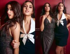 Sara Janhvi Pics: ਬੈਸਟ ਫ੍ਰੈਂਡ ਸਾਰਾ ਅਲੀ ਖਾਨ ਅਤੇ ਜਾਨ੍ਹਵੀ ਕਪੂਰ ਦਾ 'ਕੌਫੀ ਵਿਦ ਕਰਨ' 'ਚ ਦਿਖੇਗਾ ਜਾਦੂ, ਦੇਖੋ ਗਲੈਮਰਸ ਤਸਵੀਰਾਂ