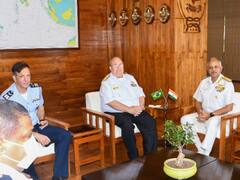 India Brazil Relation: भारत दौरे पर आया ब्राजील की नेवी का प्रतिनिधिमंडल, मझगांव डाकयार्ड का भी किया दौरा
