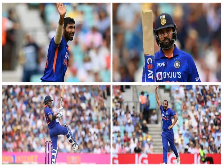 IND vs ENG 1st ODI 2022 Match Highlights Rohit Sharma 250 Six Jasprit Bumrah 6 Wicket Haul Mohammed Shami 150 ODI wickets IND vs ENG 1st ODI: இங்கி. எதிரான போட்டியில் இந்தியா படைத்த சாதனைகள்..! என்னென்ன தெரியுமா?