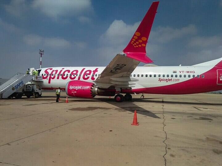 SpiceJets Dubai-Madurai Flight Delayed After Boeing B737 Max Aircraft Wheel Malfunctioned DGCA SpiceJet's Dubai-Madurai Flight Delayed After Aircraft's Nose Wheel Malfunctioned