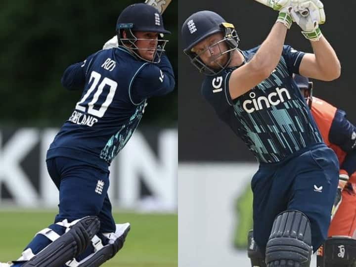 IND vs ENG: इंग्लैंड ने दोहराया 2018 का शर्मनाक रिकॉर्ड, टीम के तीन दिग्गज जीरो पर हुए आउट IND vs ENG england three players out on zero Jason Roy Joe Root Ben Stokes Oval odi London IND vs ENG: इंग्लैंड ने दोहराया 2018 का शर्मनाक रिकॉर्ड, टीम के तीन दिग्गज जीरो पर हुए आउट