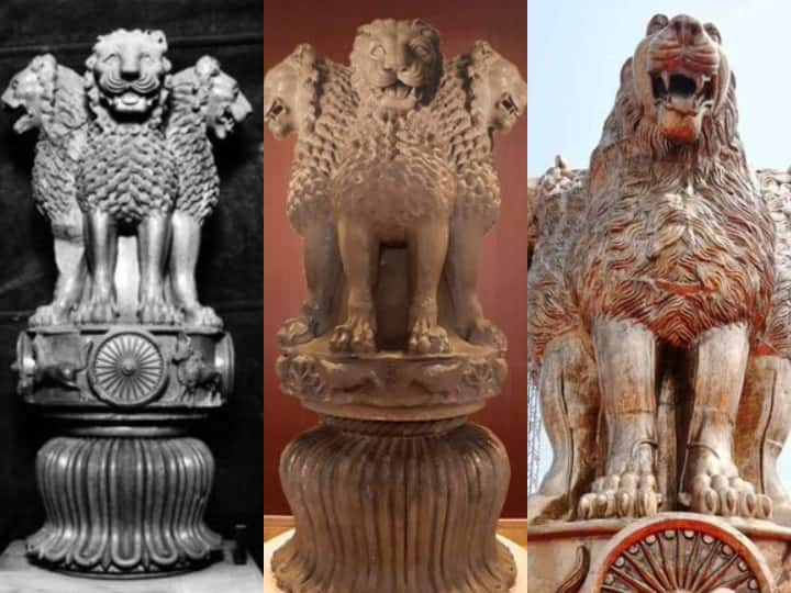 ashok stambh the journey and history to become the national emblem of India know all about it National  Emblem Ashok Stambh: अशोक की लाट का भारत का प्रतीक चिह्न बनने का सफर,जानिए सबकुछ यहां