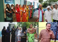 MP Local Body Election in Pics : तस्वीरों में देखिए मध्य प्रदेश निकाय चुनाव के अंतिम चरण का मतदान