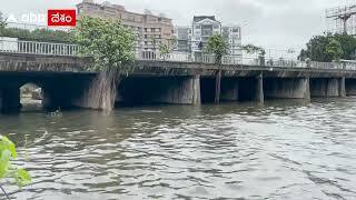 Hussain Sagar water Danger Level : ప్రమాదకర స్థాయికి చేరిన హుస్సేన్ సాగర్ వరద