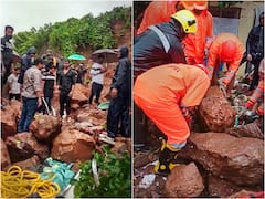 Mumbai Landslide: విరిగిపడిన కొండచరియలు- శిథిలాల కింద చిక్కుకున్న వారి కోసం సహాయకచర్యలు