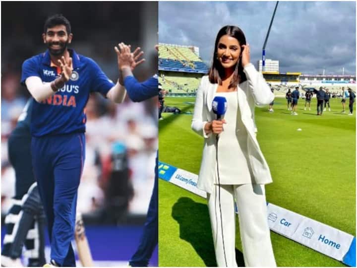 Jasprit Bumrah Wife Sanjana Ganesan Trolls England On Crispy Duck As India Wins Ind Vs Eng ODI Watch Video Video: 'ऑन द फील्ड डक और ऑफ द फील्ड भी डक', बुमराह की वाइफ संजना ने इंग्लैंड टीम से लिए मज़े