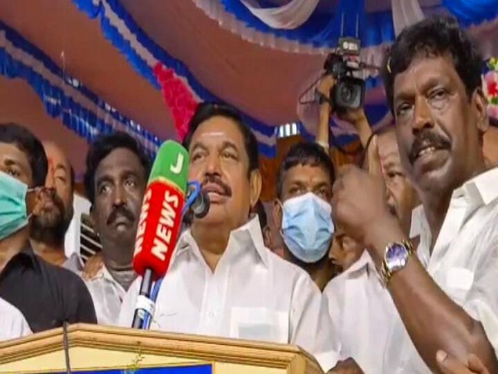 “எங்களுடன் இருக்கும் எட்டப்பர்களை வைத்து அதிமுகவை வீழ்த்த  நினைத்தால் இனி அது நடக்காது” - எடப்பாடி பழனிசாமி