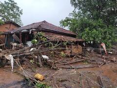 Nashik Surgana Flood : तलावाचा सांडवा फुटला, गाव पाण्याखाली, घरांत चिखलच चिखल! सुरगाणाकरांनी केले मदतीचे आवाहन