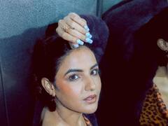 PHOTO: टायगर प्रिंटड्रेसमध्ये जास्मिन भसीनचं अनोखं फोटोशूट; पाहा फोटो!