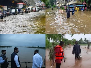 Flood in Maharashtra Gujarat Karnataka and Madhya Pradesh 