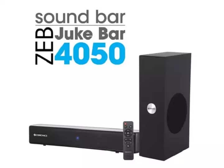 Zebronics  Zeb-Zuke Bar 4050 Soundbar launched in India, know price & features Zebronics: कंपनी ने लॉन्च किया यह दमदार साउंडबार, घर को बना देगा थिएटर
