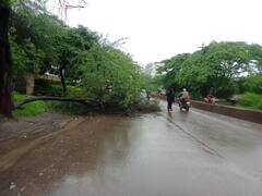 Photo: औरंगाबादेत पावसाची हजेरी; शेतात पाणीच पाणी, शेतकरी पुन्हा संकटात