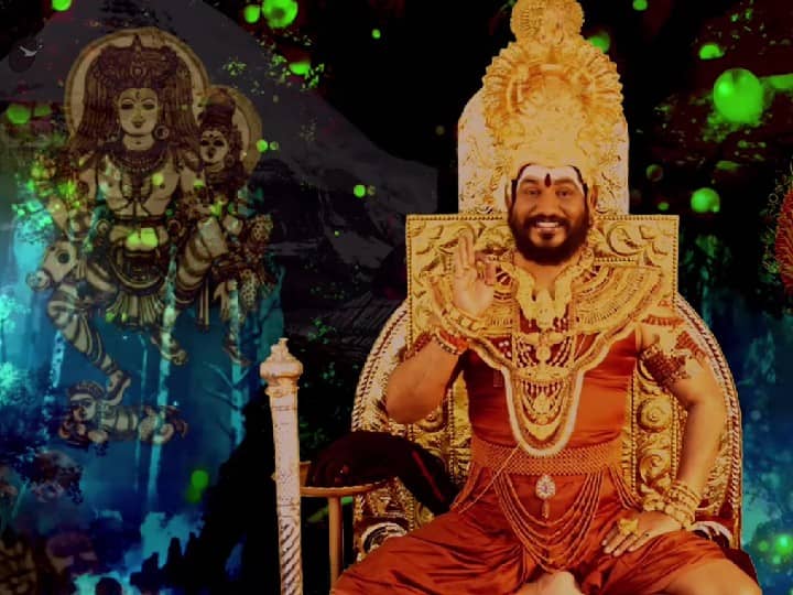 நேரலையில் தோன்றிய நித்தியானந்தா