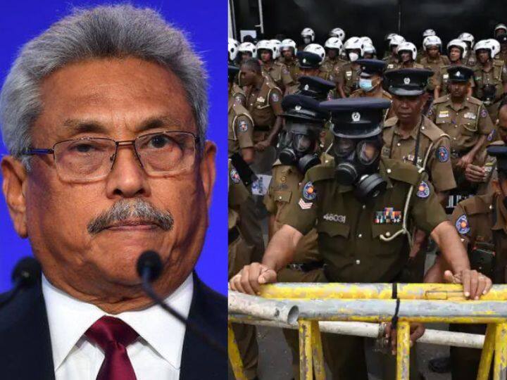 Sri Lanka Declares state of emergency after president Gotabaya Rajapaksa flees PM office marathi news Sri Lanka Crisis: श्रीलंकेत आणीबाणीची घोषणा, राष्ट्रपती राजपक्षेंनी देशातून पलायन केल्याने कोलंबोमध्ये हिंसक निदर्शने