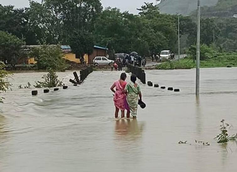 Bridge On Kamshet-Wadivale Road Submerged, Contact With 8 Villages Cut Off Pune Rain News: कामशेतजवळील इंद्रायणी नदीवरील पूल पाण्याखाली; आठ गावांचा संपर्क तुटला