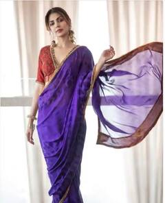 Rhea Chakraborty Photos : ਪਰਪਲ ਸਾੜੀ 'ਚ ਰਿਆ ਚੱਕਰਵਰਤੀ ਦੀਆਂ ਬੈਕਲੇਸ ਅਦਾਵਾਂ