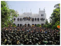 Sri Lanka Crisis: Police Fire Tear Gas As Thousands Of Protesters Storm PM's Office | IN PICS