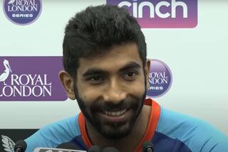 Video: ''6 વર્ષ પહેલાંની વાત યાદ નથી'', પ્રેસ કોન્ફરન્સમાં 'બાઉન્સર' સવાલ ઉપર બુમરાહે આપ્યો મજેદાર જવાબ