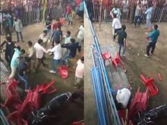 Bijnor News: हास्य कलाकार के टिकट के चक्कर में जमकर चले लाठी-डंडे, कुर्सियों से पीटा, 8 धराए