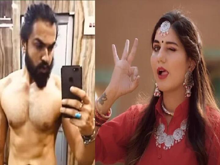 Sapna Choudhary Husband Veer Sahu shocking Transformation video viral Veer Sahu Transformation: सपना चौधरी के पति ने अपने ट्रांस्फोर्मेशन से सभी को चौंकाया, तस्वीर देख लोग बोले- गजब