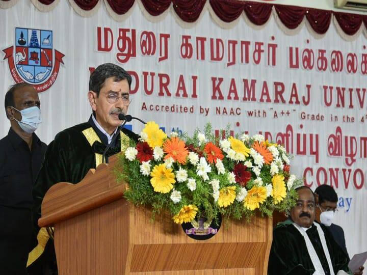 TN Governor RN Ravi is coming to Madurai tomorrow for the graduation ceremony of Kamaraj University TNN காமராஜர் பல்கலை., பட்டமளிப்பு விழா;  மதுரை வரும் ஆளுநர் ஆர்.என்.ரவி - பாதுகாப்பு தீவிரம்