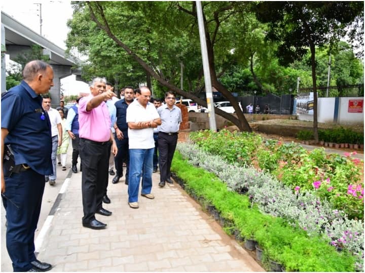 Delhi Beautification LG vinai kumar saxena Instructions work started Dhaula Kuan to Airport Highway Instructions to complete work by August 15 Delhi News: धौला कुआं से एयरपोर्ट तक हाईवे के सौंदर्यीकरण का काम शुरू, 15 अगस्त तक प्रोजेक्ट पूरा करने के निर्देश