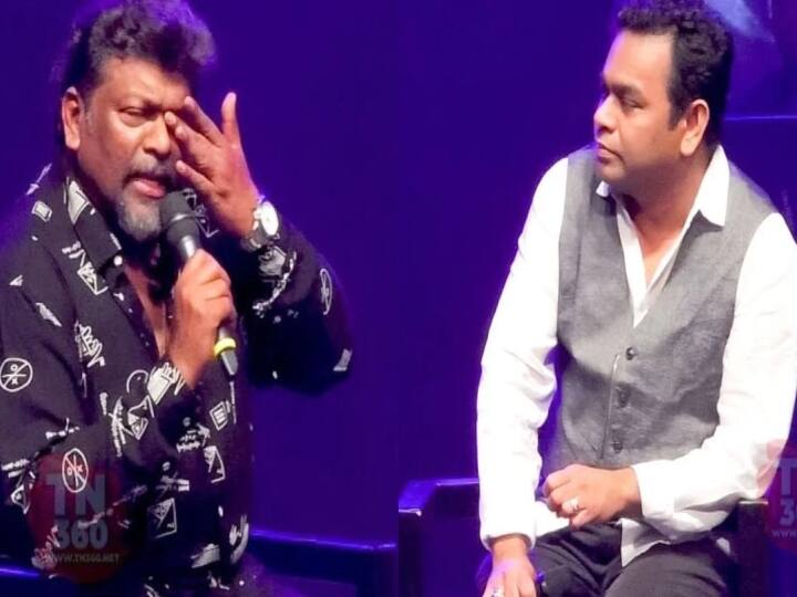 Parthiban got emotional..a.r.rahman consoled him “அழுதுட்டேன்..ரஹ்மான்தான் கட்டிப்பிடிச்சு தட்டிக்கொடுத்து தேத்தினாரு” - கலங்கிய பார்த்திபன்