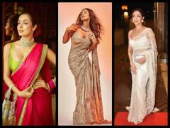 साड़ी में Malaika Arora की दिलकश अदाएं, ट्रेडिशनल से लेकर मॉडर्न हर लुक में दिखती हैं बला की खूबसूरत