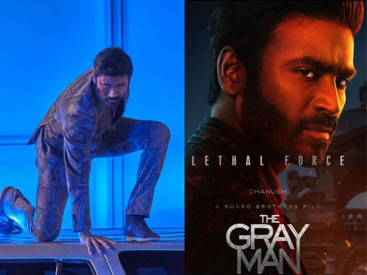 dhanush first hollywood film  The Gray Man will released on Netflix The Gray Man : धनुषची हॉलिवूडमध्ये धमाकेदार एन्ट्री; 'द ग्रे मॅन' नेटफ्लिक्सवर होणार रिलीज
