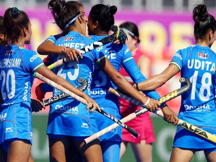 Womens Hockey World Cup 2022 India finish 9th after 3-1 victory India vs Japan Match Womens Hockey WC 2022: மகளிர் உலகக் கோப்பை ஹாக்கி ஜப்பானை வீழ்த்தி 9-வது இடத்தை பிடித்து அசத்திய இந்தியா..