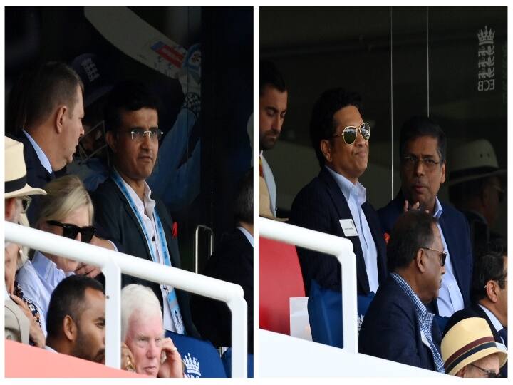 IND vs ENG 2nd ODI Legendary pair Sachin Tendulkar Sourav Ganguly back at lords cricket ground India vs England 2nd ODI IND vs ENG 2nd ODI: 