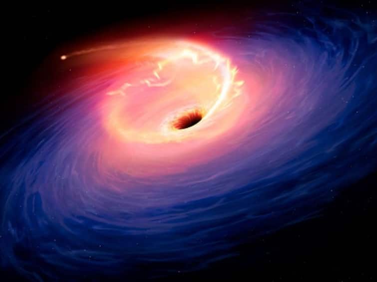 Black Hole Spaghettifies Star Spaghettification Light Polarisation Gas Cloud Study Know All Details What Happens When A Black Hole 'Spaghettifies' A Star? First-Of-Its-Kind Study Gives Answers