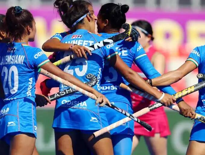 India Finish 9th at FIH Hockey Women's World Cup 2022 after 3-1 Win over Japan Women's Hockey WC 2022: ભારતે શાનદાર પ્રદર્શન કરી જાપાનને 3-1થી હરાવ્યુ, નવનીતે બે ગોલ કર્યા